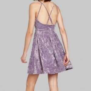 Wild Fable Crushed Velvet Dress